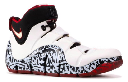 Nike LeBron 4 Graffiti NYC 'White Black Red' BAM284-M43-C1