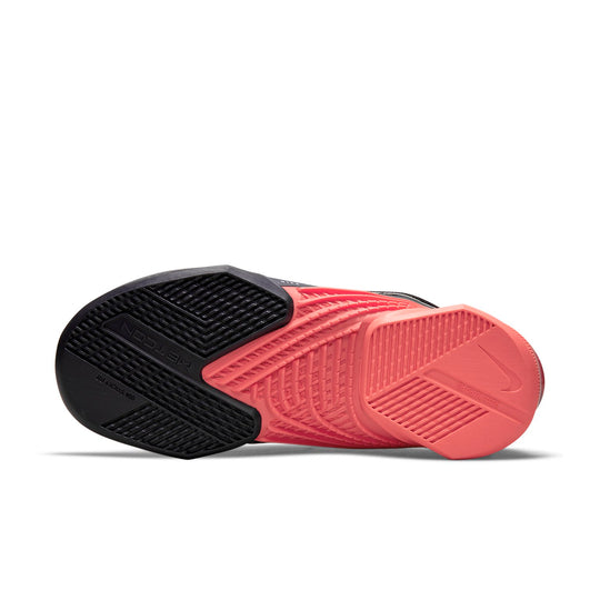 (WMNS) Nike React Metcon Turbo Sneakers Black/Red CT1249-558