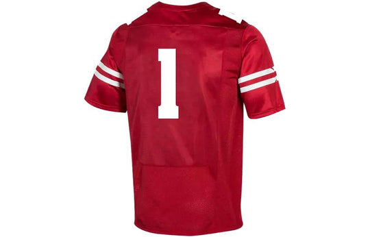 Under Armour University of Wisconsin-Madison Football Jersey 'Red' 5120729-834