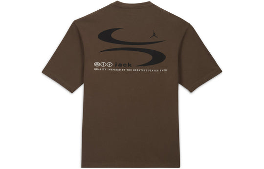 Air Jordan x Travis Scott SS24 T-Shirt 'Brown' DZ5510-274
