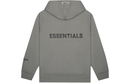 Fear of God Essentials FW20 Full Zip Up Hoodie 'Charcoal' 0192250500184003