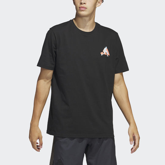 adidas Harden Icons Graphic T-shirt 'Black' HY0786