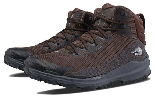 THE NORTH FACE Vectiv Fastpack Mid Futurelight Hiking Shoes 'Demitasse Brown Tnf Black' 5JCW-ZN3