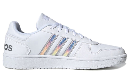(WMNS) adidas Hoops 2.0 'White Silver' FW3535