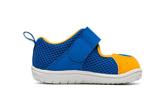 (TD) Asics Amphibian Baby SR 2 Running Shoes Blue/Yellow TUS118-415