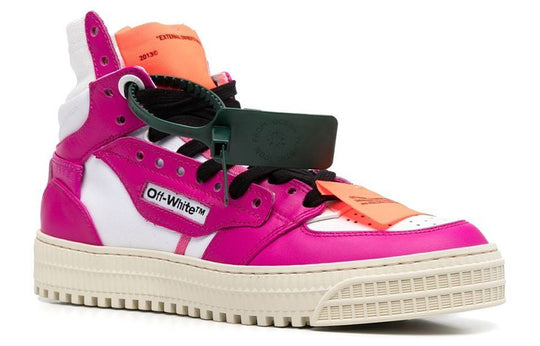 (WMNS) Off-White Off-Court 3.0 High-Top Sneakers 'Pink White Orange' OWIA112F22LEA0010132