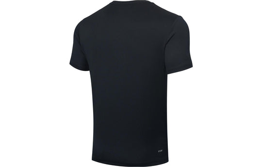 Li-Ning Badminton Big Graphic T-shirt 'Black White' AHSR789-12