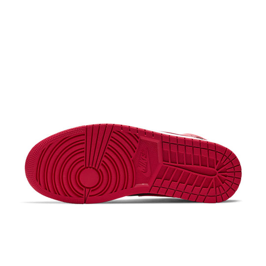Air Jordan 1 Mid 'Banned' 554724-074 Retro Basketball Shoes  -  KICKS CREW