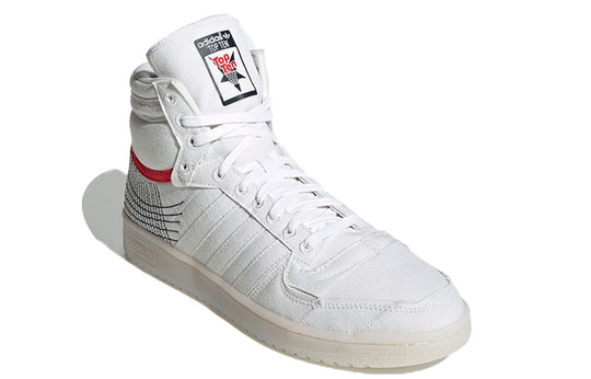 adidas originals Top ten Primeblue 'White Red Black' G58197