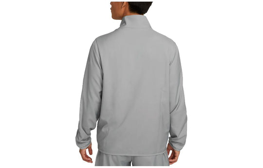 Nike Dri-Fit Team Woven Jacket 'Grey' DM6620-073