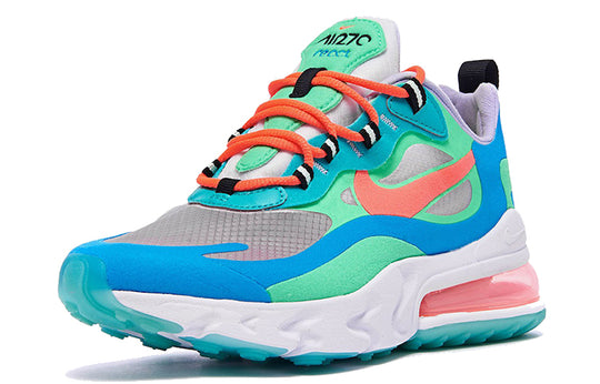 (WMNS) Nike Air Max 270 React 'Electro Green Lagoon' AT6174-300 Marathon Running Shoes/Sneakers  -  KICKS CREW