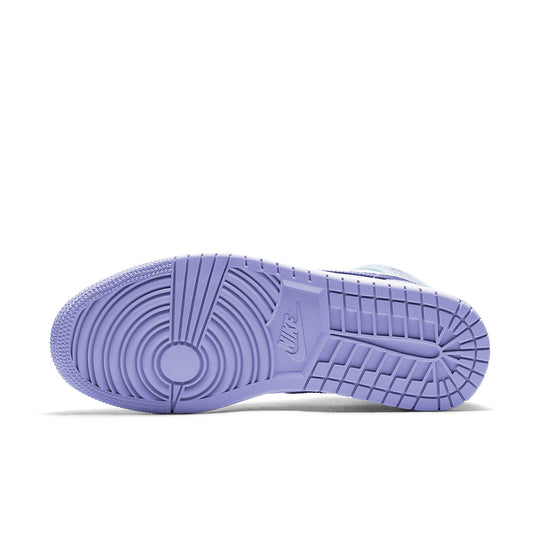 Air Jordan 1 Mid 'Purple Pulse' 554724-500 Retro Basketball Shoes  -  KICKS CREW