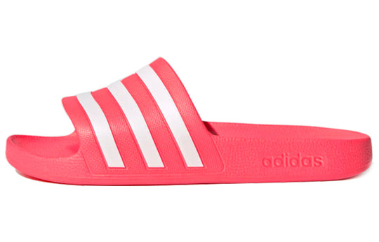 (WMNS) adidas Adilette Aqua Slides White/Pink FW4292