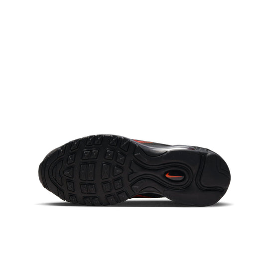 (GS) Nike Air Max 97 'Black Safety Orange' DX3088-001