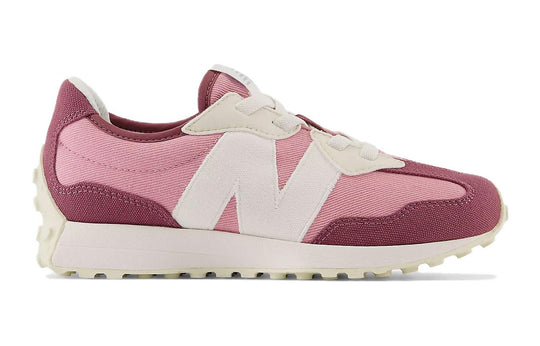(GS) New Balance 327 Casual Shoes 'Washed Burgundy Hazy Rose' GS327DK