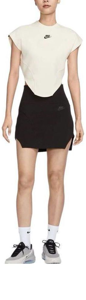 (WMNS) Nike Sportswear Tech Fleece Sleeveless T-shirt (Asia Sizing) 'Beige' FQ1851-110