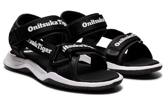 Onitsuka Tiger Ohbori Strap Sandals 'Black White' 1183B305-001