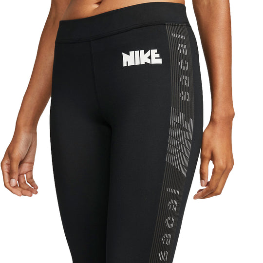(WMNS) Nike x sacai Mid-Rise Leggings 'Black' CZ4680-010