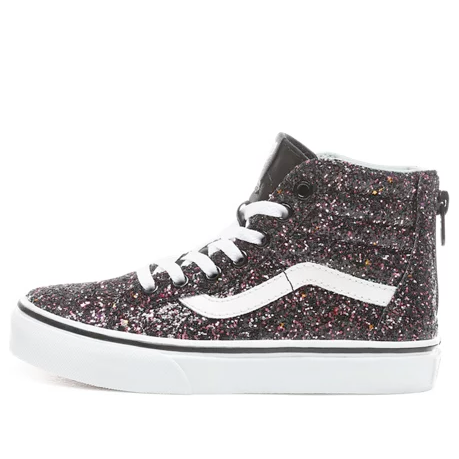 (PS) Vans Glitter Stars Sk8-Hi Zip Shoes 'Purple Black' VN0A3276VIQ