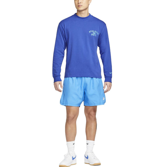 Nike Sportswear Long Sleeve Top 'Blue' FJ5242-480