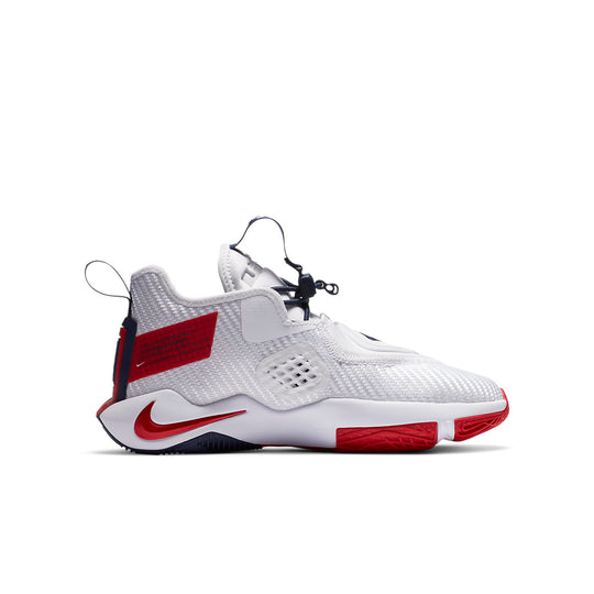 (GS) Nike LeBron Soldier 14 'White University Red' CN8689-100