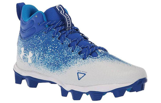 Under Armour Spotlight Franchise 2.0 RM Football Cleats 'Blue White' 3025083400
