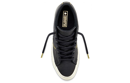 Converse One Star OX Shoes 'Black/White' Leather 159701C
