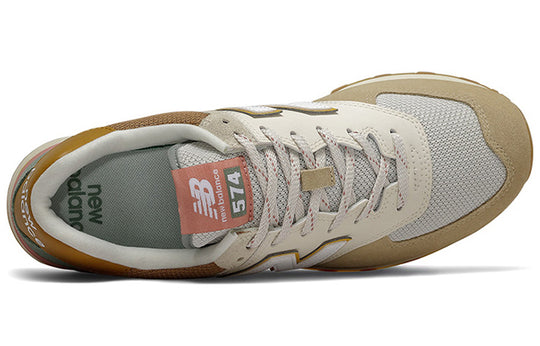 New Balance 574 Shoes Brown/Beige ML574SOT