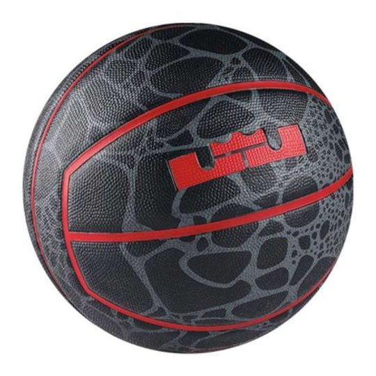 Nike LeBron XII Playground Ball Size 7 'Black Red' BB0534-066