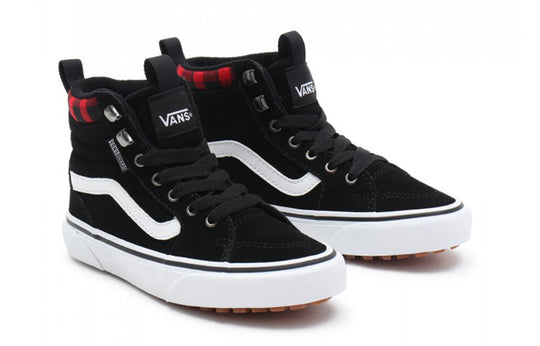 (PS) Vans Filmore Hi Sneakers K 'Black Red Plaid' VN0A5HZE9BY