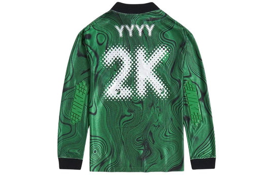 Nike x OFF-WHITE All Over Print Jersey 'Kelly Green' FQ0997-389