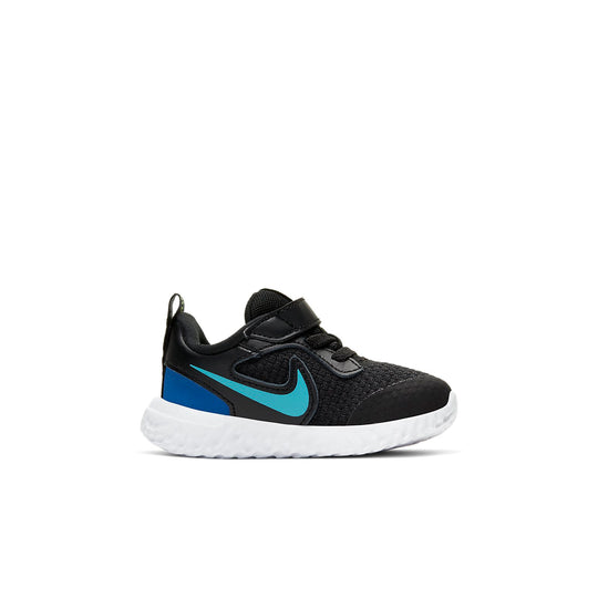 (TD) Nike Revolution 5 'Black Oracle Aqua' BQ5673-011