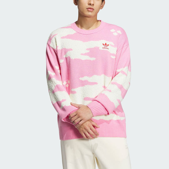 adidas Originals Sweater 'Pink White' JE9188