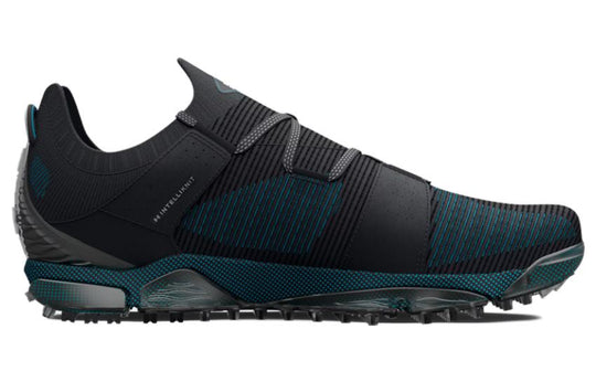 Under Armour HOVR Tour Spikeless Wide Golf Shoes 'Black Teal' 3025069-002