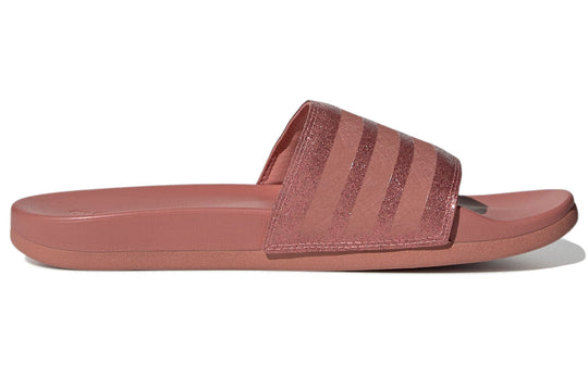 (WMNS) adidas Adilette Comfort Slides 'Bandage Shimmer - Raw Pink' EE6816