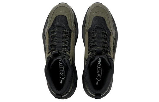 PUMA X-Ray 2 Square Mid WTR Running Shoes Unisex Green/Black 373020-05