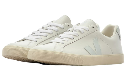 (WMNS) VEJA Esplar Leather Shoes 'White Green' EO0202198A