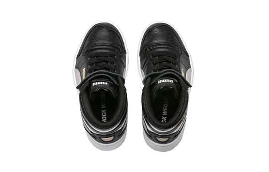 (PS) PUMA Ralph Sampson Mid V Ps Sneakers Black/White 370927-01