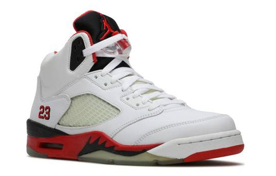 Air Jordan 5 Retro 'Fire Red' 2006 136027-162 Retro Basketball Shoes  -  KICKS CREW