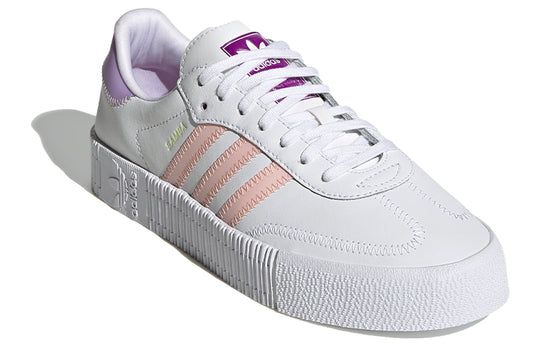 (WMNS) adidas originals Sambarose 'White Pink Purple' FX8103
