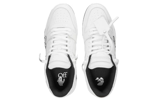 Off-White Out Of Office Low-Top For Walking Sneaker 'White Black' OMIA189S22LEA0040110