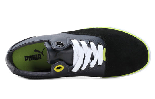 PUMA limnos Low-cut Sneakers Black/Green 355277-01
