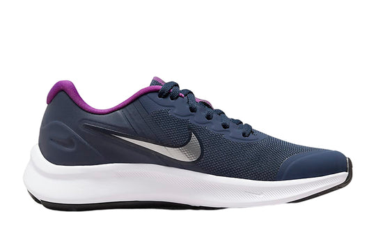 (GS) Nike Star Runner 3 'Midnight Navy Vivid Purple' DA2776-404