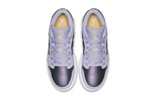 (GS) Air Jordan 1 Low 'Oxygen Purple' 554723-505 Big Kids Basketball Shoes  -  KICKS CREW