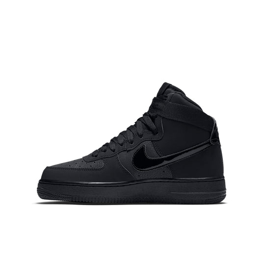 (GS) Nike Air Force 1 High 'Black' 653998-001