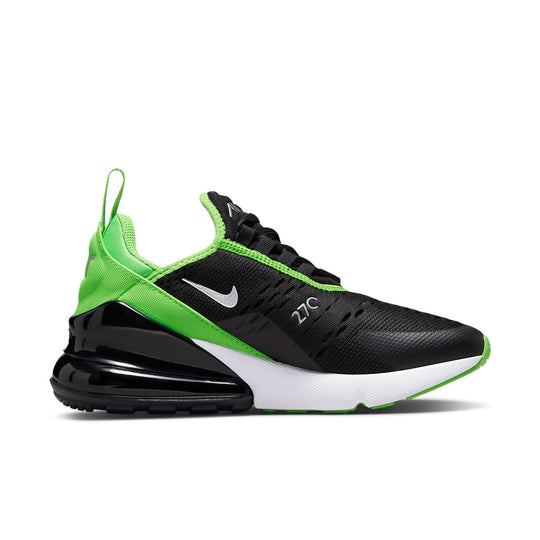 (GS) Nike Air Max 270 'Black Green Strike' 943345-021