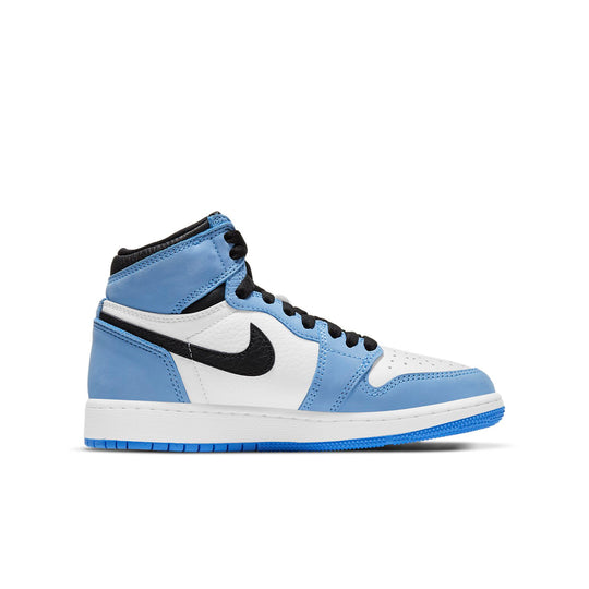 (GS) Air Jordan 1 Retro High OG 'University Blue' 575441-134 Big Kids Basketball Shoes  -  KICKS CREW
