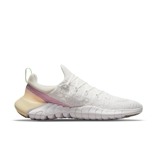 (WMNS) Nike Free Run 5.0 'Summit White Light Arctic Pink' CZ1891-100