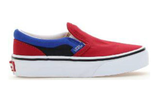 (PS) Vans Classic Slip-On Shoes 'Red Blue' VN0A5KXM9AC