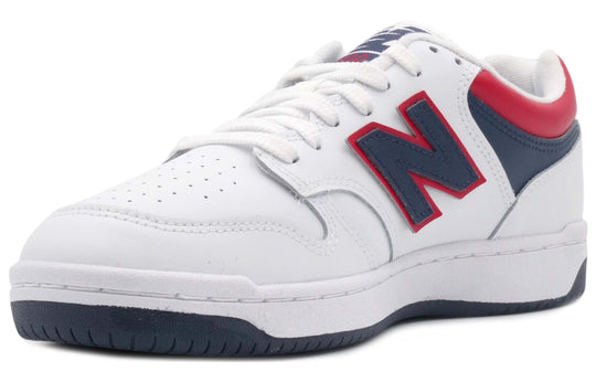 New Balance 480 Lifestyle Shoes 'White Indigo Red' BB480LNR
